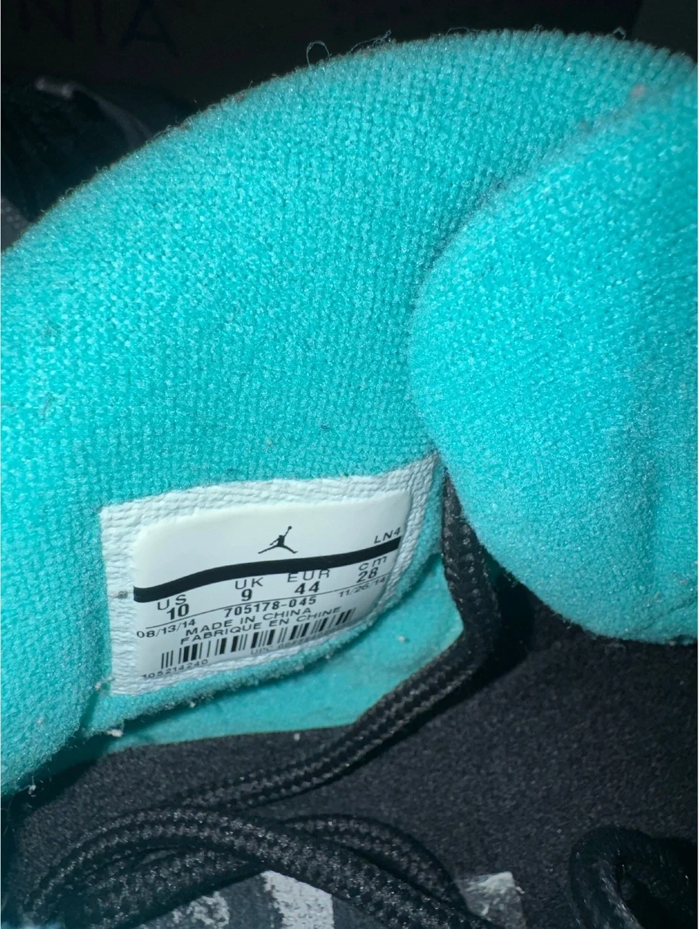 Men’s Jordan 10 Retro “Lady of Liberty” size US 10